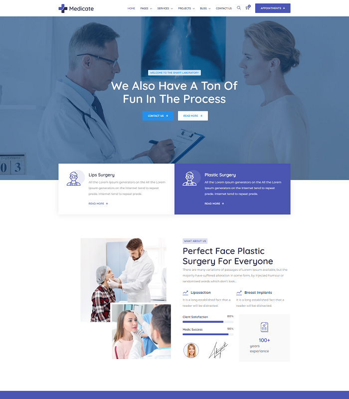 Web platforms for healthcare clinics